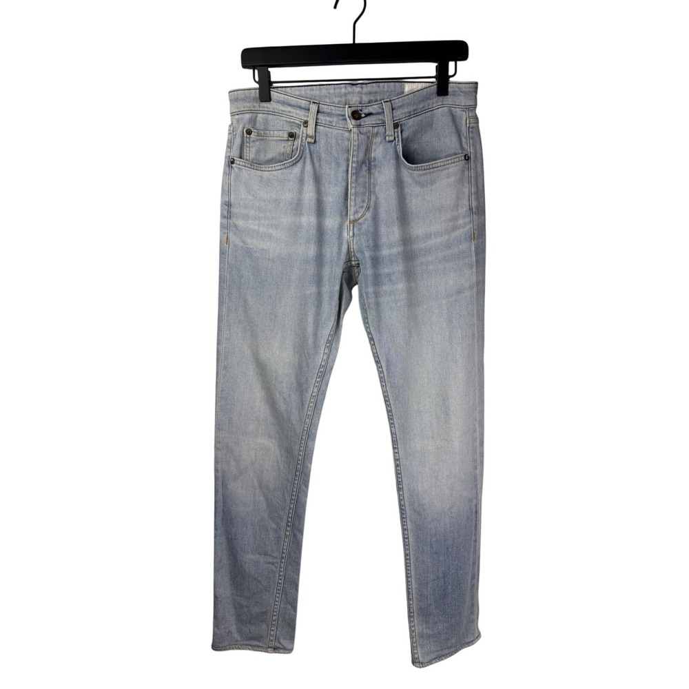Rag & Bone Fit 1 Extra Slim Jeans Mens 29 Light Blue Sonny Wash MED19F1224K1SO